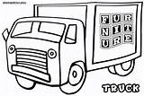 Truck Mail Coloring Drawing Pages Getdrawings sketch template