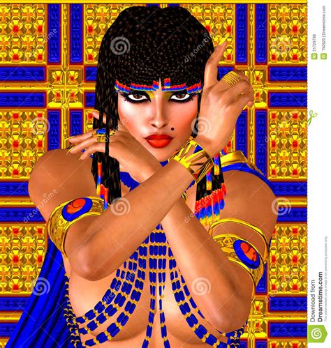 Cleopatra Or Any Egyptian Woman Pharaoh Modern Digital Art Fantasy