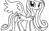 Coloring Princess Pages Cadence Pony Little Luna Filly Getcolorings Printable Getdrawings Pa Colorings sketch template