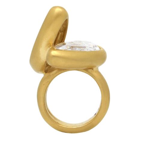 the vault ring in silver with 18ct gold plate in 2022 recycled