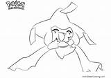 Jirachi Coloring Pokemon Pages Printable Kids Color sketch template