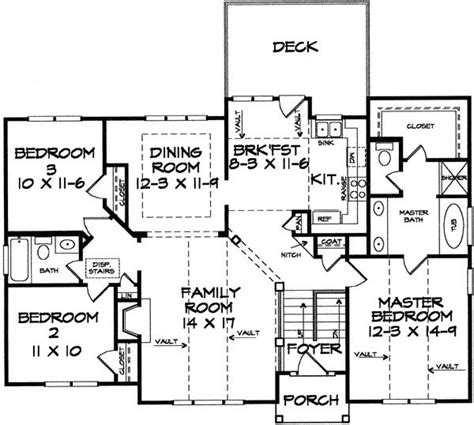 plan dk stylish split level home plan split level house house plans level homes