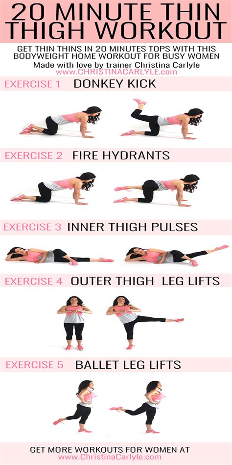 Pin By B Happy Blog On Move It Thin Thighs Workout Thin Thighs