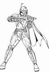 Fett Boba Coloring Helmet Pages Library Clipart Printable sketch template