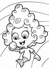 Coloring Bubble Guppies Pages Choose Board Puppy sketch template