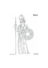 Disegni Kleurplaat Minerva Colorare Romeinse Vrouwen sketch template