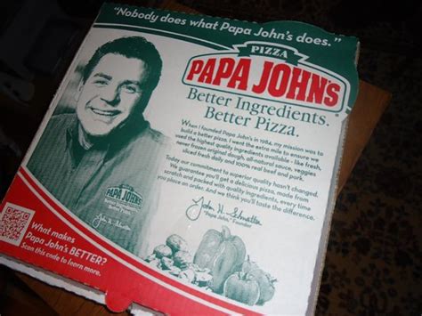 Pizza Box Picture Of Papa John S Warwick Tripadvisor