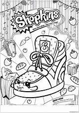 Wedge Shopkin Sneaky Season Pages Coloring Dolls Toys sketch template
