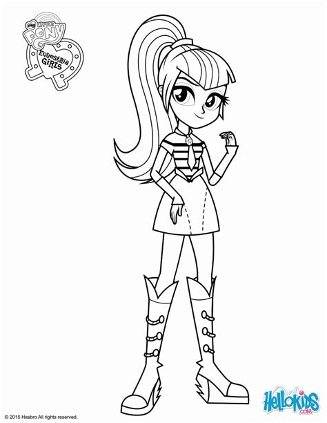 pony human coloring pages coloring home