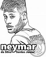 Neymar Germain Topcoloringpages sketch template