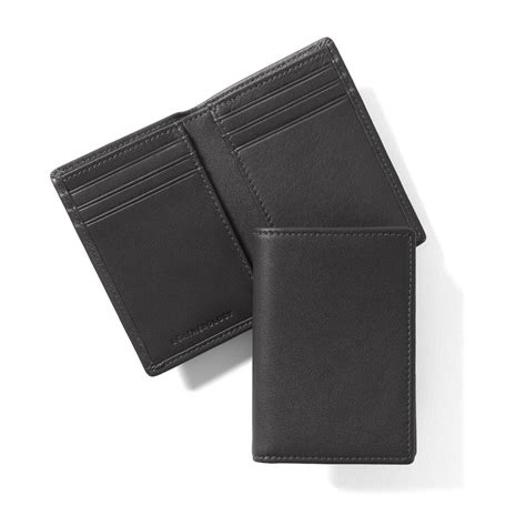 vertical bifold wallet