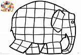 Elmer Olifant Bezoeken Elephants sketch template