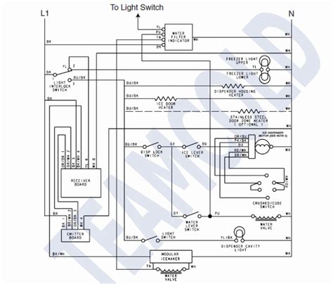 ice maker electrical schematics wiring diagrams