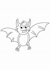 Bat Eared Big Coloring Pages Kids sketch template