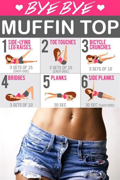 7 Easy Exercise And Workout To Reduce Muffin Top Love