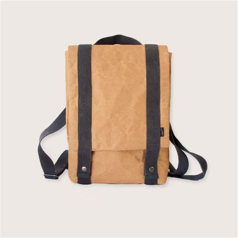 natural paper backpack