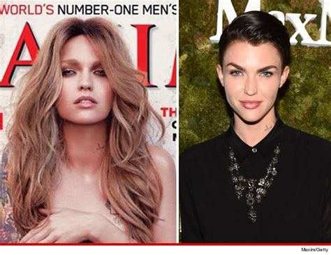 ruby rose lighten up blonde hair and no clothes photo