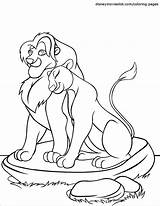 Mufasa Lion Coloring King Pages Getcolorings Getdrawings Printable Colorings sketch template