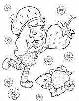 Strawberry Shortcake Coloring Pages Printable Cartoon Color Girls Book Print Choose Board Puppy sketch template