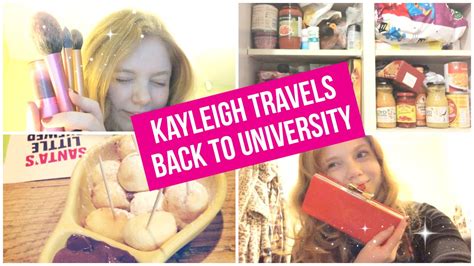 Kayleigh Travels Back To University Veryberrycosmo ♥ Youtube