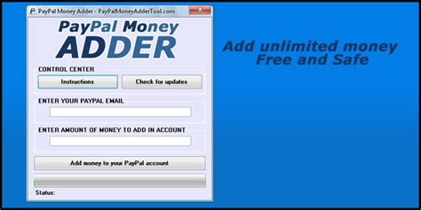 hacker paypal money adder