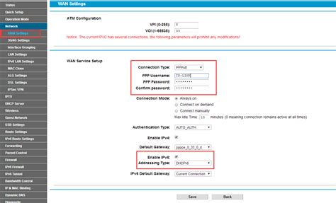 How To Configure Ipv6 Settings On Modem Router Self Developed Ui Tp