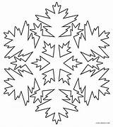 Pages Coloring Snowflakes Snowflake Cool2bkids Printable Kids sketch template