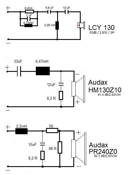 frequenzweiche audax doityourself frequenzweiche lautsprecher hifi forumde bildergalerie