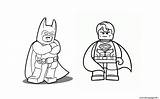 Superman Coloring Batman Pages Printable sketch template