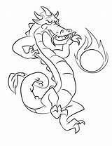 Coloring Dragon Pages Printable Teenagers Kids sketch template