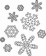 Snowflake Coloring Pages Snowflakes Easy Winter Much Fun Christmas Print Frozen Template Fascinating Choose Board Wecoloringpage Book Cartoon sketch template