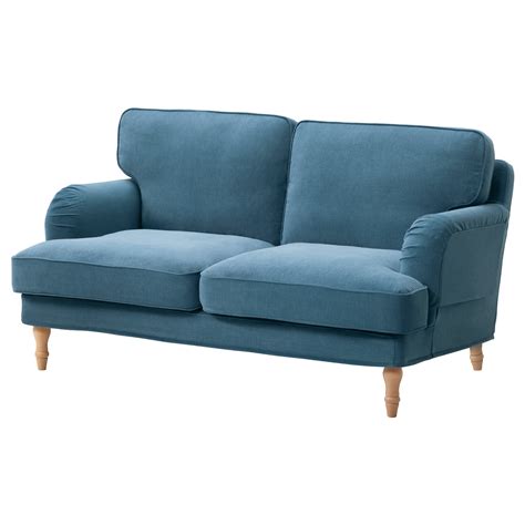 stocksund sofa  plazas ljungen azul marron claromadera ikea
