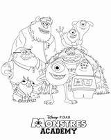 Monsters Coloring Inc Pages University Sully Characters Monster Colouring Nerf Disney Gun Monstres Drawing Printable Color Getcolorings Book Toy Story sketch template