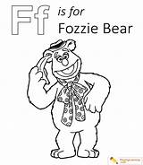 Snores Fozzie sketch template