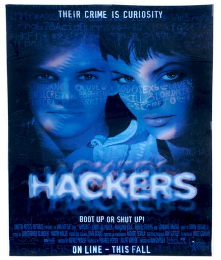hackers united artists 1995 one sheet a 41 x 27 action