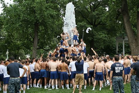 watch shirtless navy academy guys climb a greased up poll hunks of