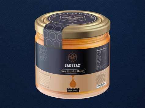 honey jar packaging design  filip panov  dribbble