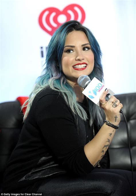 Demi Lovato Jokes She Should Get A Boob Job During Miami Radio