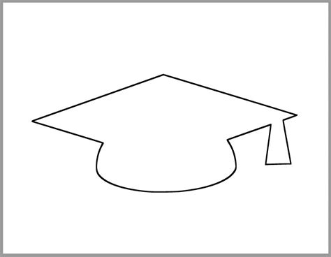 graduation hat template printable besttemplatess besttemplatess