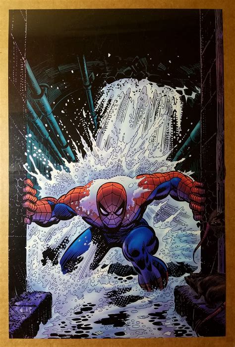 Spider Man Sewers Marvel Comics Poster By John Romita Sr