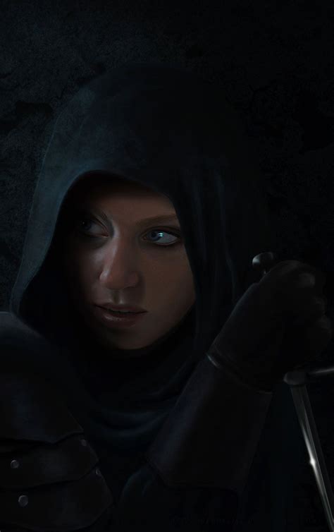 Dnd Female Assassin Female Assassin Character Portraits Rogue Assassin