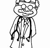 Coloring Pages Doctor Office Who Printable Kit Getcolorings Woman sketch template