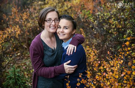 Colorado Same Sex Engagement Photography Fall Color At