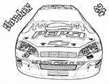 Busch Drawing Camaro Kyle Colouring Corvette Porsche Drawings sketch template