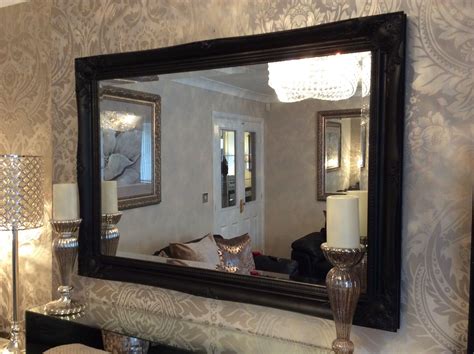 20 the best black frame wall mirrors