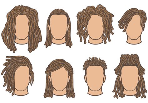 Dreads Vector At Collection Of Dreads Vector Free For