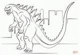 Godzilla Colorir Desenhos Stampare Atomic Tegninger Gratis Ausdrucken Espanol Muto Mechagodzilla Ausmalbild Supercoloring Kolorowanka Visitar Farvelægning Kategorier Drukuj Coloringhome sketch template