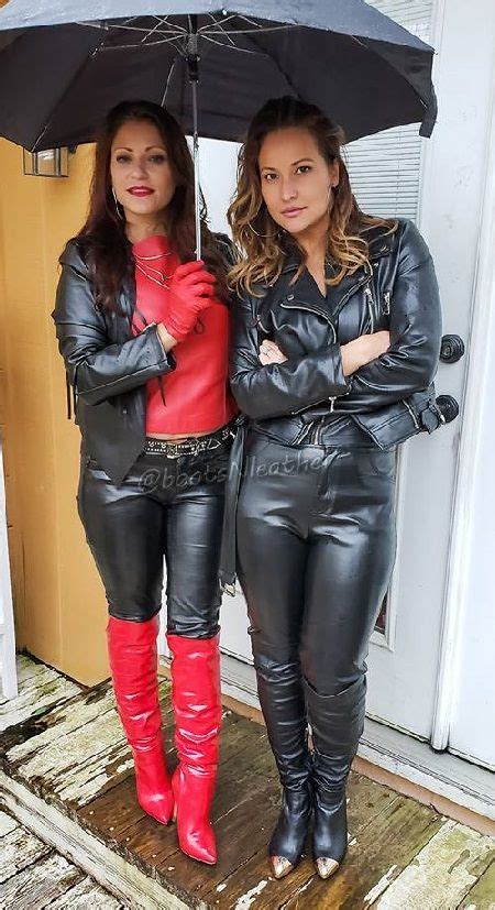 black red and wild laurethdysiac sexy leather outfits leather
