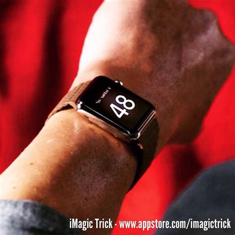 imagic trick is available for the iphone ipad and apple watch perform