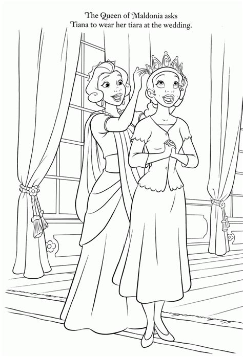 disney wedding coloring pages coloring home